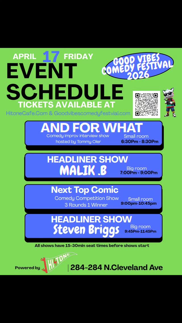 Festival Day 2 Schedule