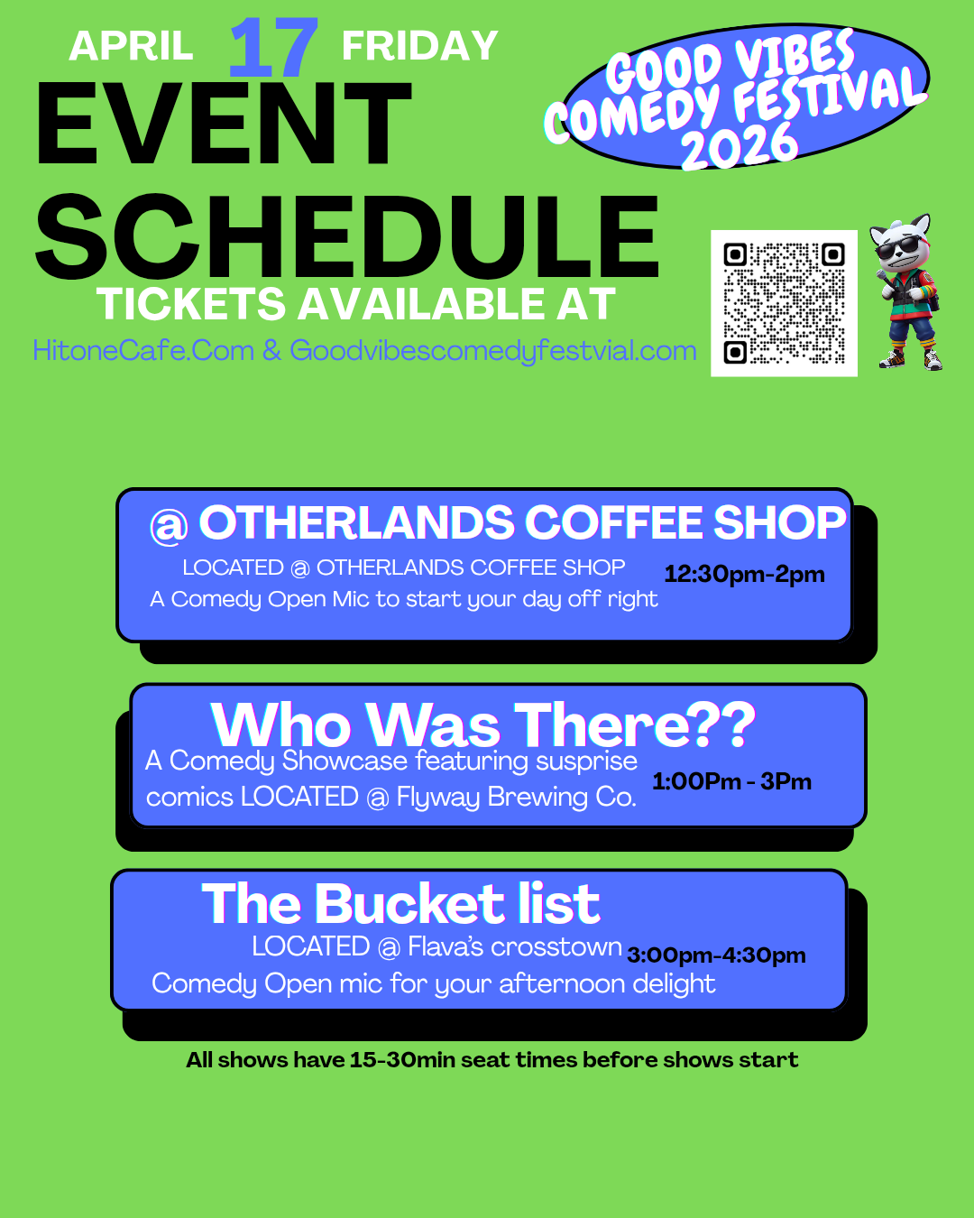 Festival Day 2 Extras